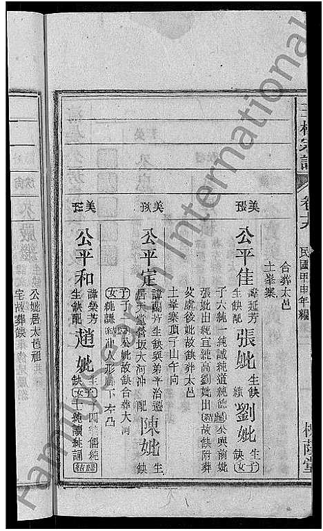 [王杨]王杨宗谱_43卷首末各2卷-太原王杨宗谱 (安徽) 王杨家谱_二十.pdf