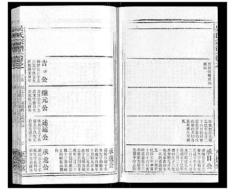 [吴]吴氏宗谱_116卷首末各4卷 (安徽) 吴氏家谱_五十一.pdf