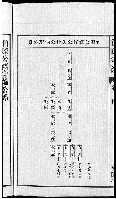 [徐]怀邑荻浦潭徐伯璨公系宗谱_19卷 (安徽) 怀邑荻浦潭徐伯璨公系家谱_十四.pdf