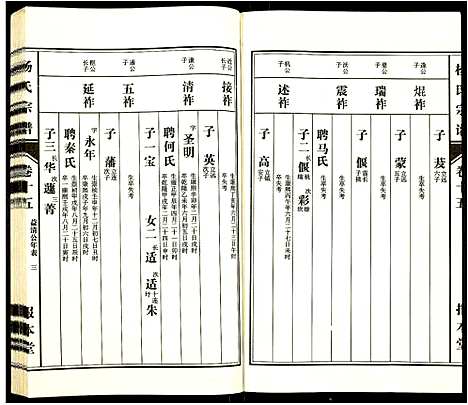 [杨]杨氏宗谱 (安徽) 杨氏家谱_十三.pdf