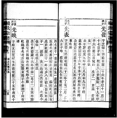 [杨]杨氏宗谱_30卷首1卷 (安徽) 杨氏家谱_二.pdf