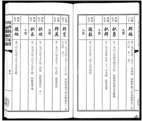 [杨]皖西杨氏家谱_3卷 (安徽) 皖西杨氏家谱_三.pdf