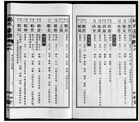 [杨]杨氏宗谱 (安徽) 杨氏家谱_九.pdf