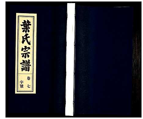 [叶]叶氏宗谱 (安徽) 叶氏家谱_七.pdf