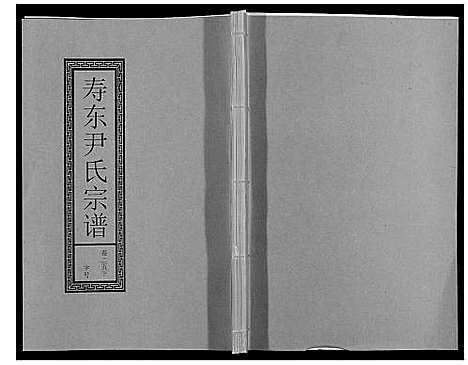 [尹]尹氏宗谱_63卷首2卷 (安徽) 尹氏家谱_A069.pdf