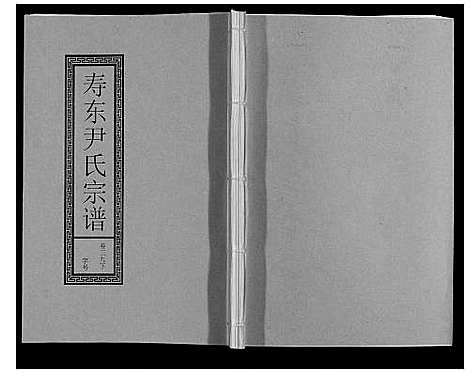 [尹]尹氏宗谱_63卷首2卷 (安徽) 尹氏家谱_A110.pdf