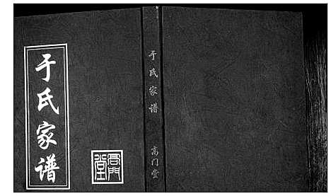 [于]于氏家谱_不分卷 (安徽) 于氏家谱.pdf