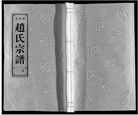 [赵]赵氏宗谱 (安徽) 赵氏家谱_一.pdf