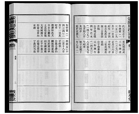 [郑]荥阳郑氏宗谱_9卷首末各1卷 (安徽) 荥阳郑氏家谱_三.pdf