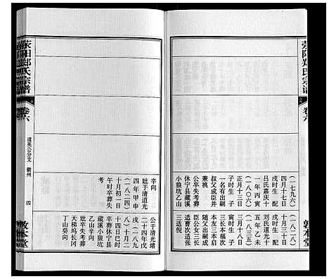 [郑]荥阳郑氏宗谱_9卷首末各1卷 (安徽) 荥阳郑氏家谱_六.pdf