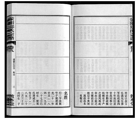 [郑]荥阳郑氏宗谱_9卷首末各1卷 (安徽) 荥阳郑氏家谱_九.pdf