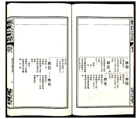 [郑]郑氏宗谱 (安徽) 郑氏家谱_五.pdf