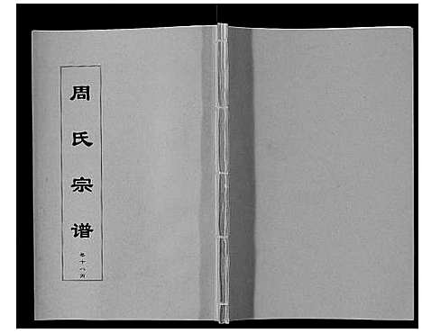 [周]周氏宗谱_33卷首11卷 (安徽) 周氏家谱_四十五.pdf