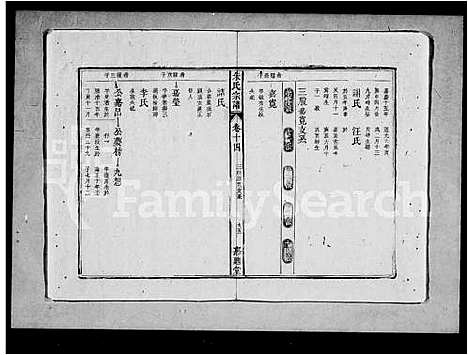 [朱胡]朱氏宗谱_15卷首末各1卷 (安徽) 朱氏家谱_三.pdf