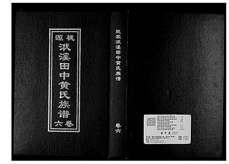 [黄]桃源洑溪田中黄氏族谱 (福建) 桃源洑溪田中黄氏家谱_六.pdf