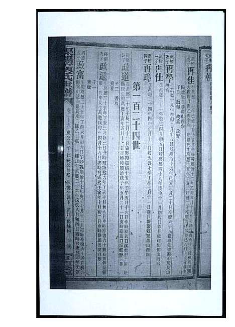 [黄]渠阳黄氏世谱 (福建) 渠阳黄氏世谱_二十五.pdf