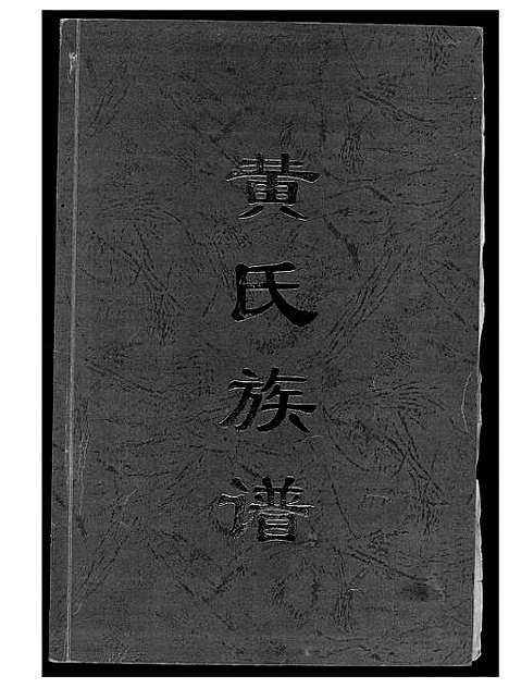 [黄]黄氏族谱 (福建) 黄氏家谱.pdf