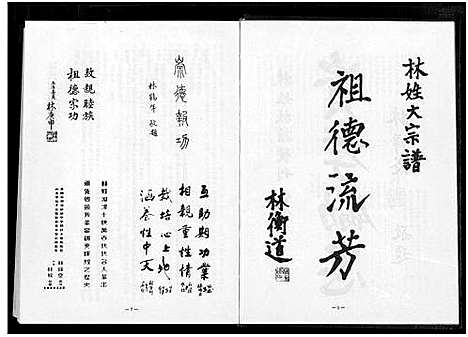 [林]林姓大宗谱_1册-Lin Xing Da (福建) 林姓大家谱_一.pdf