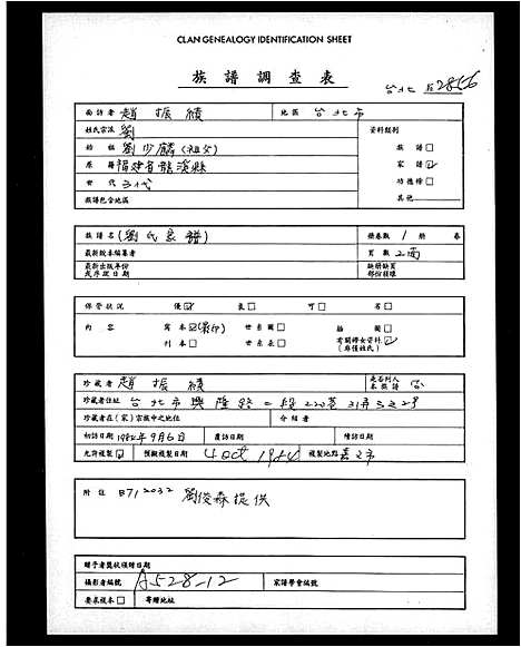 [刘]刘氏家谱 (福建) 刘氏家谱_一.pdf