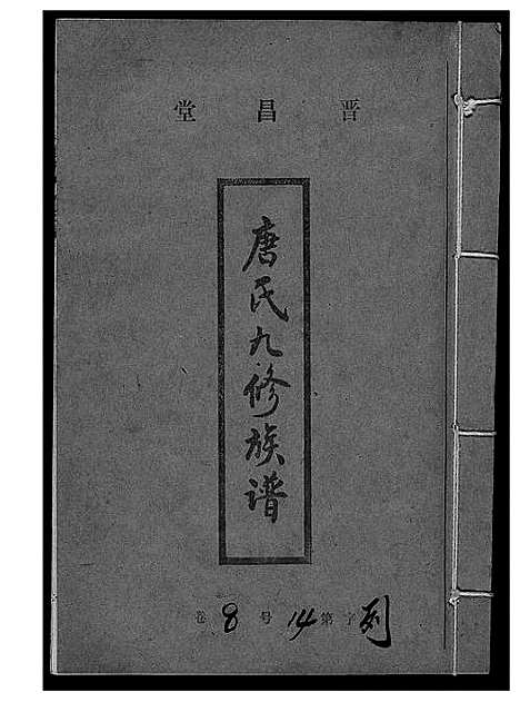 [唐]唐氏九修族谱 (福建) 唐氏九修家谱_十七.pdf