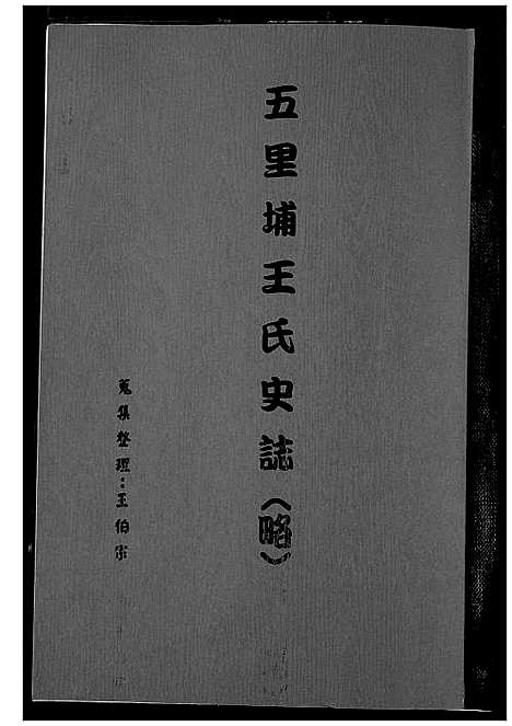 [王]五里埔王氏史志 (福建) 五里埔王氏史志.pdf