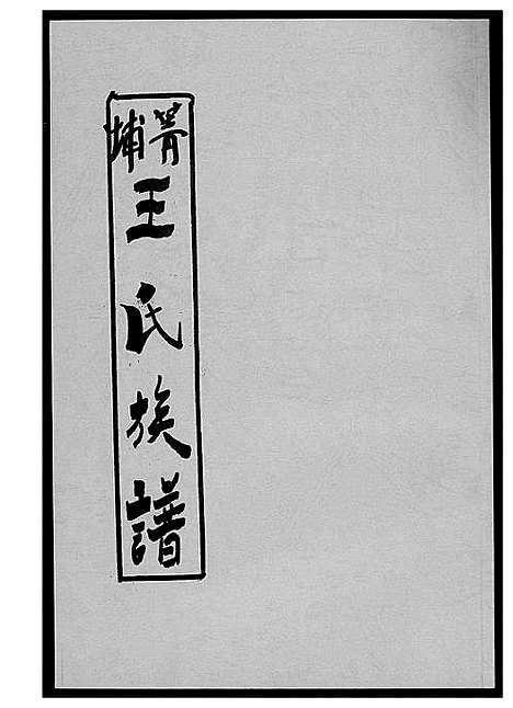 [王]菁埔王氏族谱 (福建) 菁埔王氏家谱_二.pdf