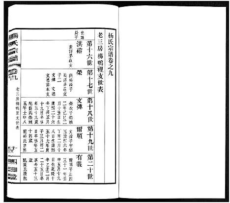 [杨]杨氏宗谱_11卷 (福建) 杨氏家谱_九.pdf