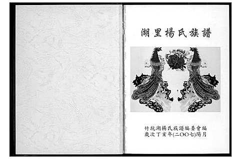 [杨]湖里杨氏族谱 (福建) 湖里杨氏家谱_一.pdf