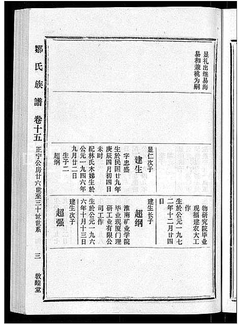 [邹]邹氏族谱_22卷_含首1卷-闽连城县四堡乡双泉村邹氏族谱 (福建) 邹氏家谱_十四.pdf