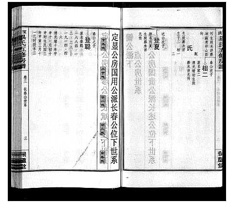 [毕]宝庆毕氏通谱_30卷首末各1卷 (湖南) 宝庆毕氏通谱_十七.pdf