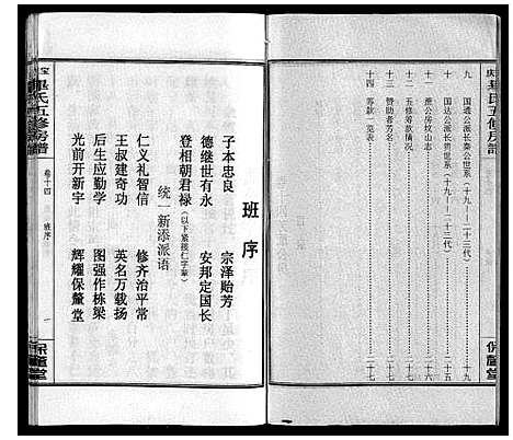 [毕]宝庆毕氏通谱_30卷首末各1卷 (湖南) 宝庆毕氏通谱_二十七.pdf