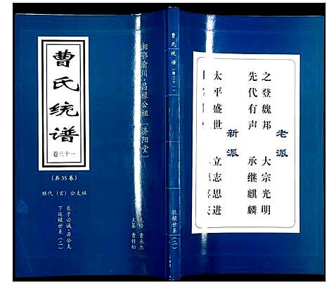 [曹]曹氏统谱 (湖南) 曹氏统谱_三十一.pdf