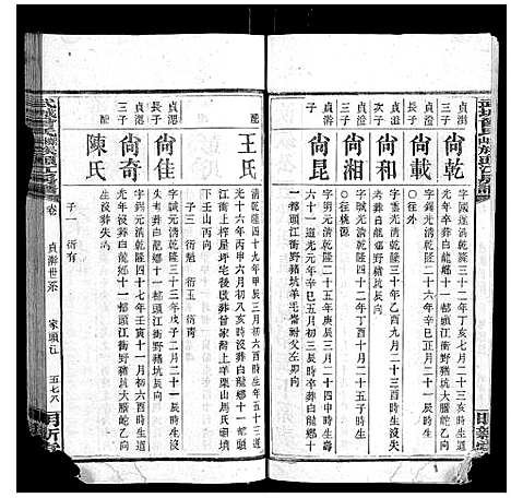 [曾]武城曾氏榔山族头江房谱 (湖南) 武城曾氏榔山家头江房谱_十.pdf