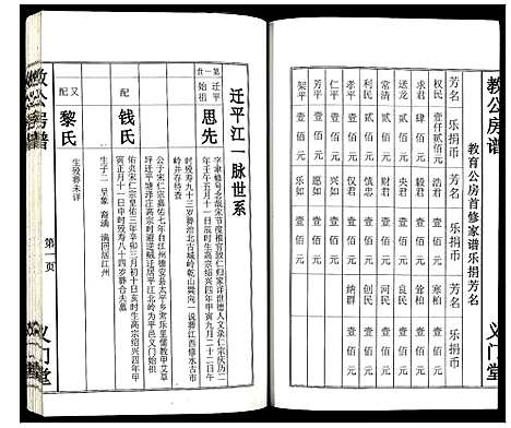 [陈]义门陈氏教育房家谱 (湖南) 义门陈氏教育房家谱.pdf