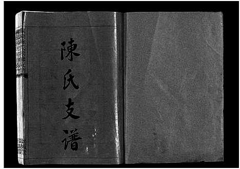 [陈]铜梁陈氏续修支谱_5卷首1卷-陈氏支谱_铜梁陈氏续俢支谱 (湖南) 铜梁陈氏续修支谱_二.pdf