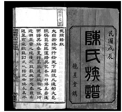 [陈]铁炉陈氏三修族谱 (湖南) 铁炉陈氏三修家谱_一.pdf