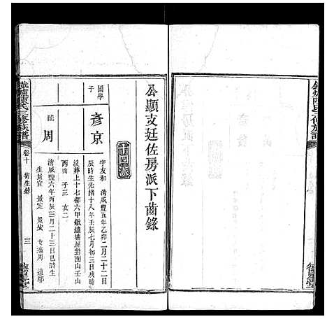 [陈]铁炉陈氏三修族谱_10卷 (湖南) 铁炉陈氏三修家谱_九.pdf