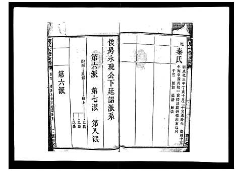 [陈]陈氏七修支谱_20卷首末各1卷 (湖南) 陈氏七修支谱_六.pdf