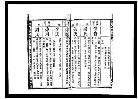 [陈]陈氏七修支谱_20卷首末各1卷 (湖南) 陈氏七修支谱_九.pdf