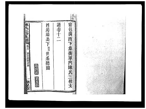 [陈]陈氏三修支谱_14卷 (湖南) 陈氏三修支谱_十二.pdf