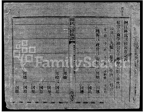 [陈]陈氏三修族谱_4卷首末各1卷-桐江陈氏三修族谱 (湖南) 陈氏三修家谱_四.pdf