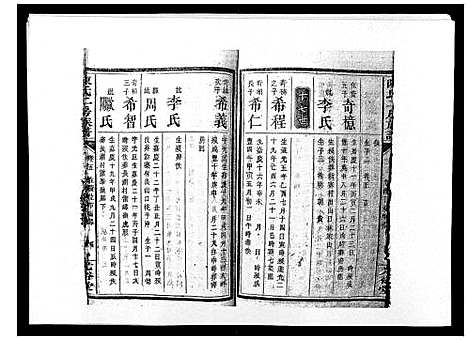 [陈]陈氏二房族谱 (湖南) 陈氏二房家谱_四.pdf