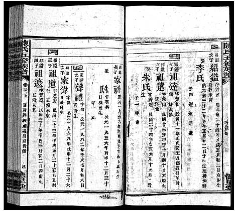 [陈]陈氏五修族谱_41卷首3卷 (湖南) 陈氏五修家谱_十九.pdf