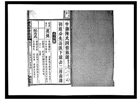 [陈]陈氏四修族谱_22卷 (湖南) 陈氏四修家谱_七.pdf