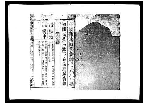 [陈]陈氏四修族谱_22卷 (湖南) 陈氏四修家谱_二十.pdf