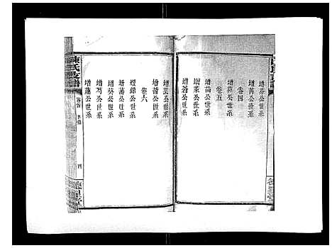 [陈]陈氏支谱_6卷首1卷 (湖南) 陈氏支谱_一.pdf