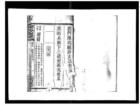 [陈]陈氏支谱_6卷首1卷 (湖南) 陈氏支谱_六.pdf