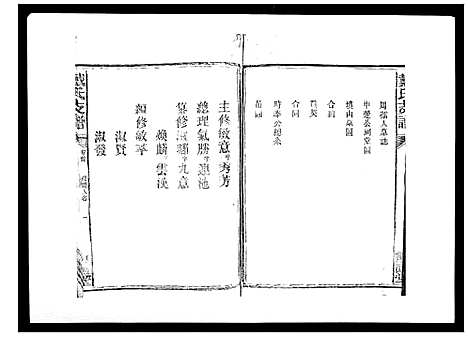 [戴]戴氏支谱_4卷首末各1卷 (湖南) 戴氏支谱_一.pdf