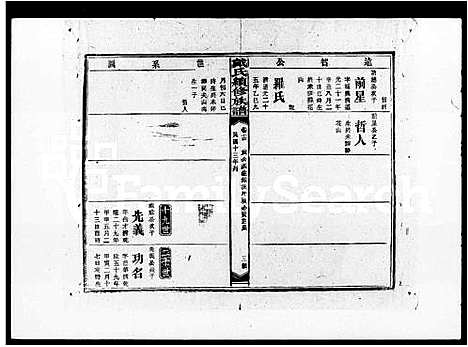 [戴]戴氏续修族谱_16卷 (湖南) 戴氏续修家谱_二.pdf