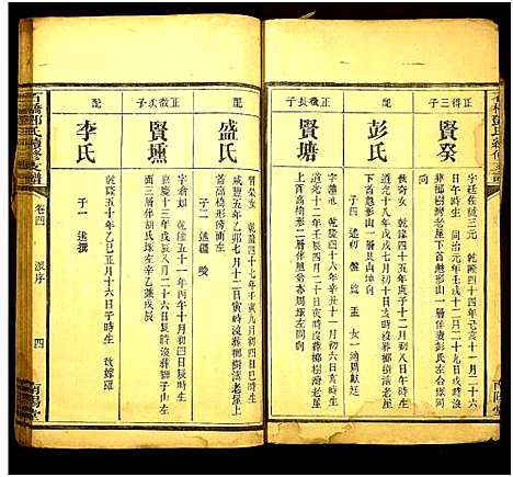 [邓]石桥邓氏续修支谱_6卷 (湖南) 石桥邓氏续修支谱_四.pdf